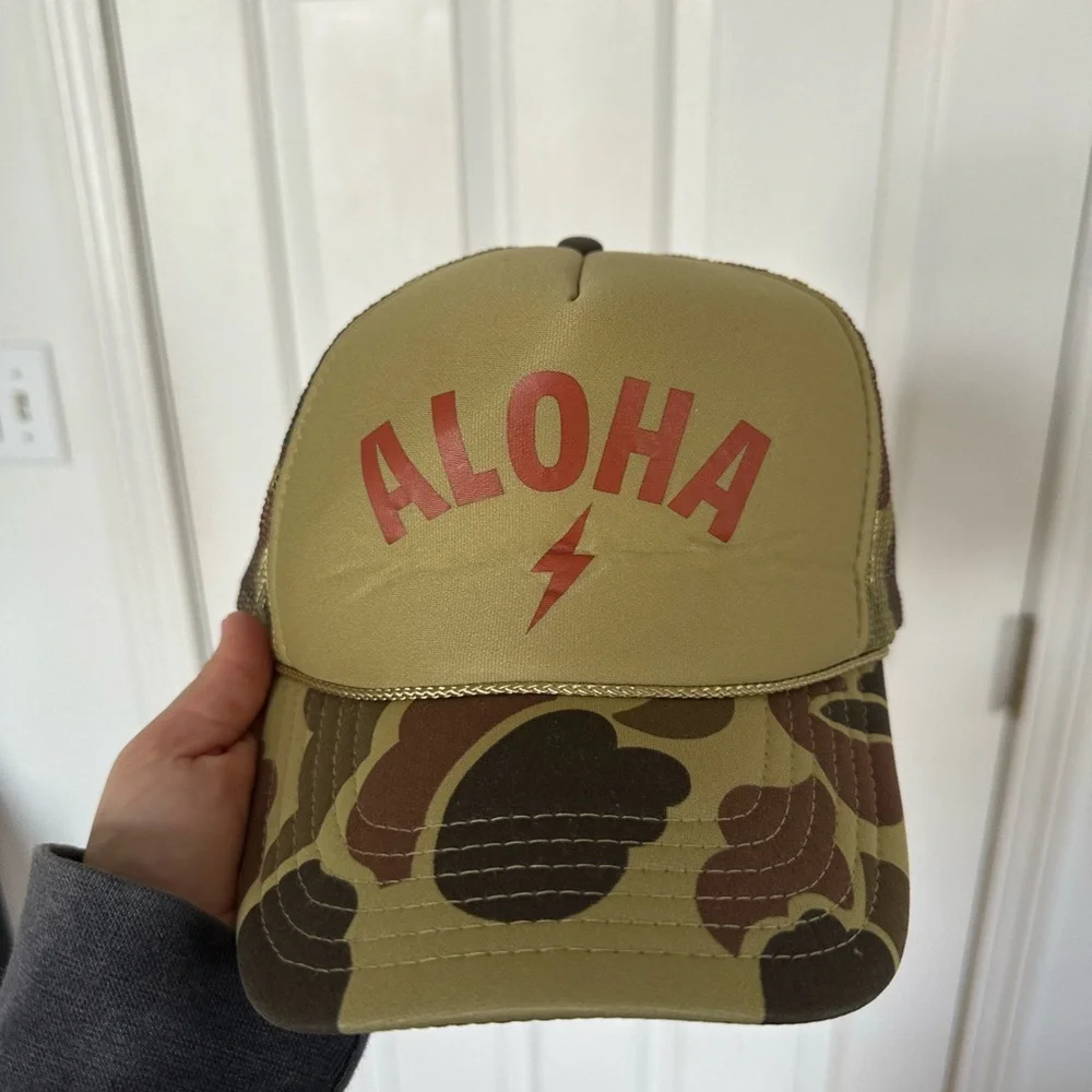 Aloha Camo Trucker Hat